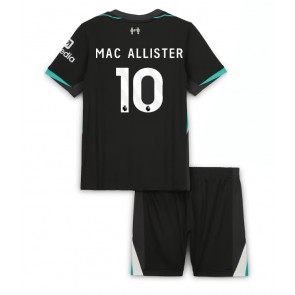 Liverpool Alexis Mac Allister #10 Dětské Venkovní dres komplet 2024-25 Krátký Rukáv (+ trenýrky)